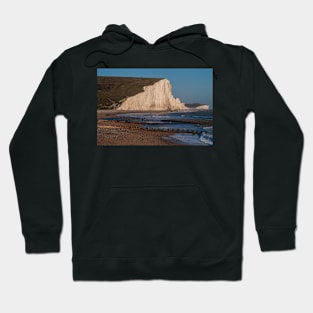 The Seven Sisters from the beach, East Sussex (4) Hoodie